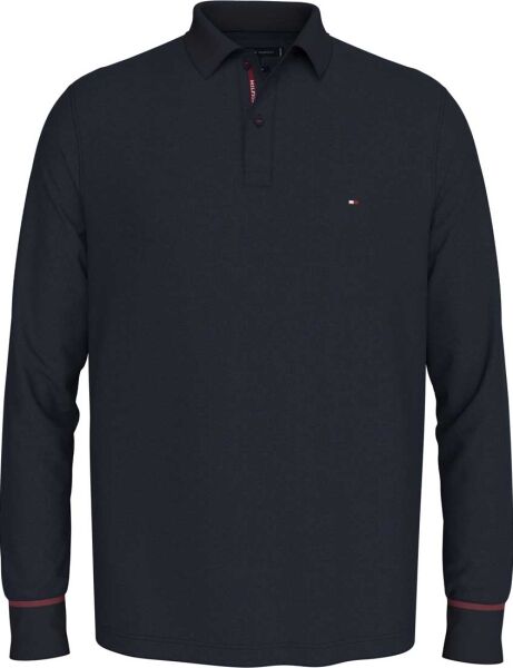 L/S PLACKET INTEREST REG POLO