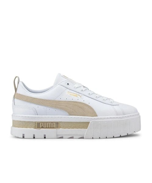 Mayze Lth Wn s Puma White-Pristine