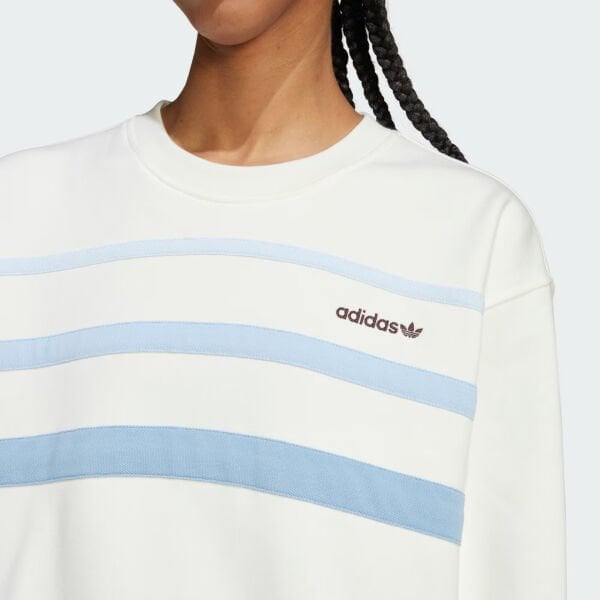 SWEATSHIRT          OWHITE/CLEARSKY