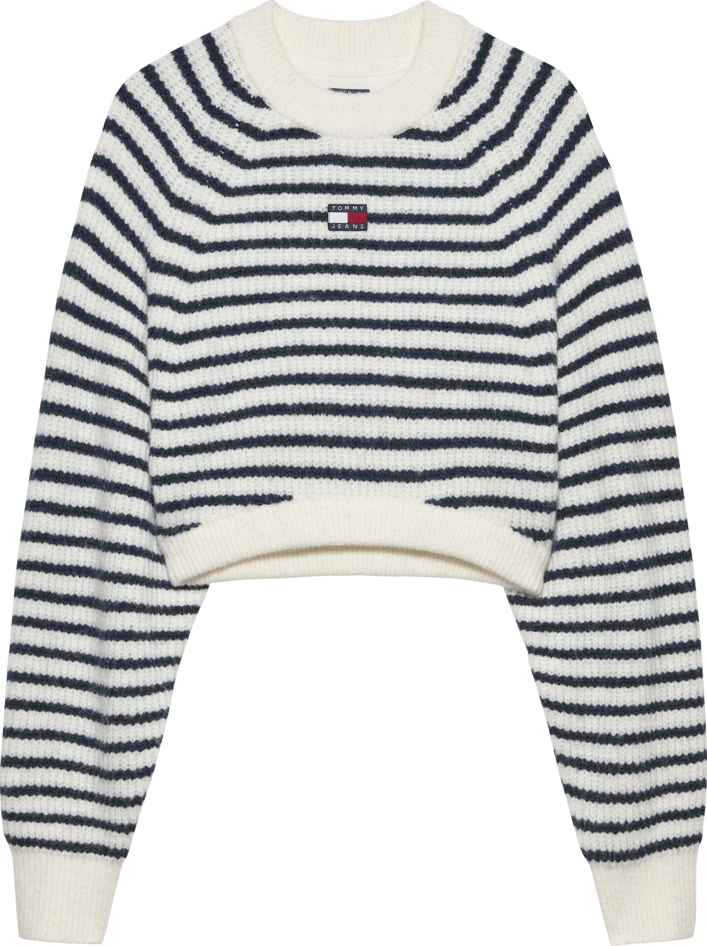 TJW CROP BADGE SWEATER