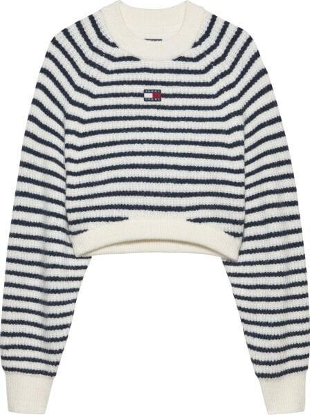 TJW CROP BADGE SWEATER