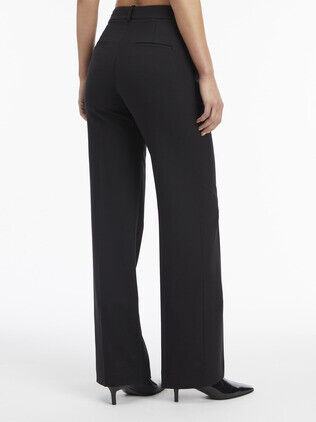 STRETCH WOOL RELAXED STRAIGHT