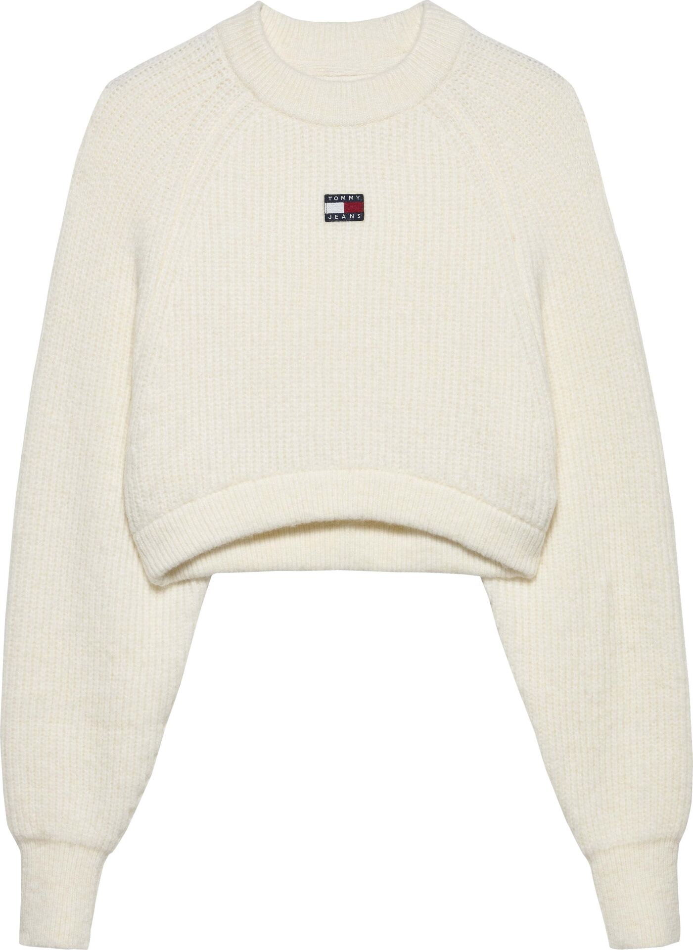 TJW CROP BADGE SWEATER