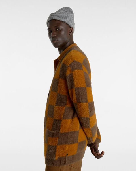 Canfield Checkerboard Cardigan