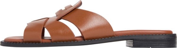 COIN LEATHER SANDAL