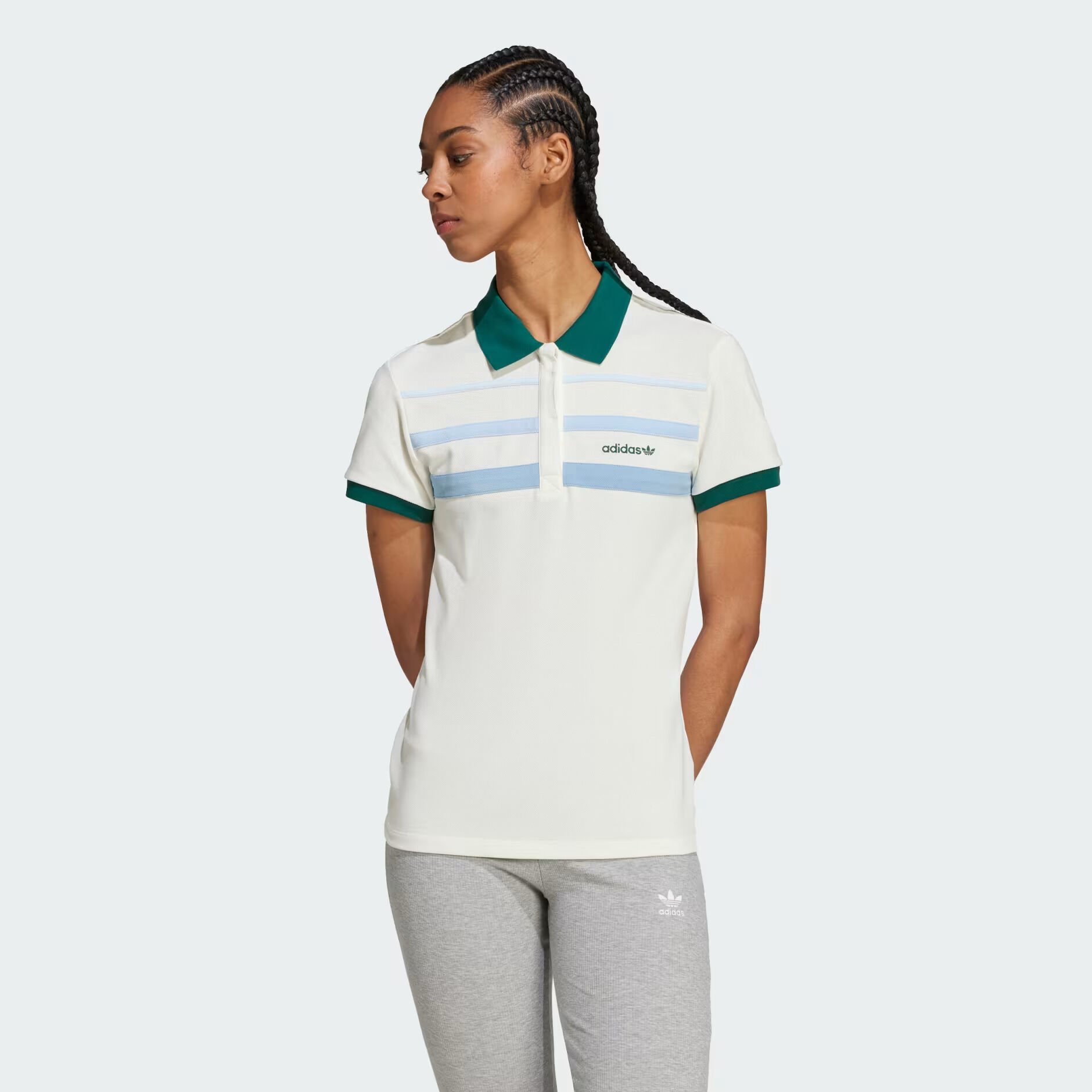 SLIM POLO           OWHITE