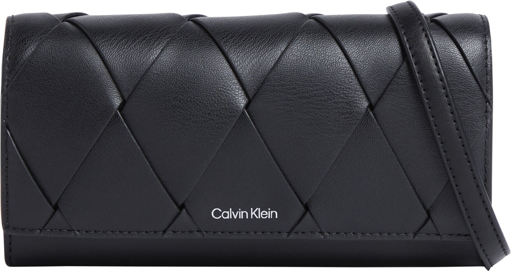 CK WOVEN CONVERTIBLE WALLET BA