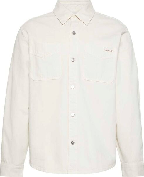 90S WASHED BONE OVERSHIRT