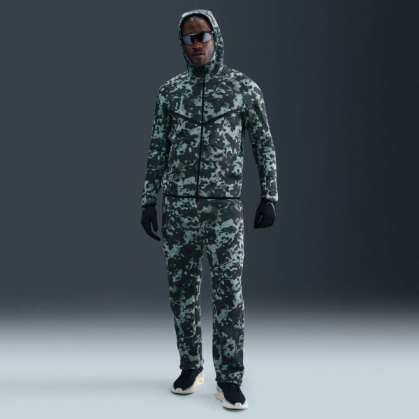 M NK TECH FLC WR FZ JKT CAMO