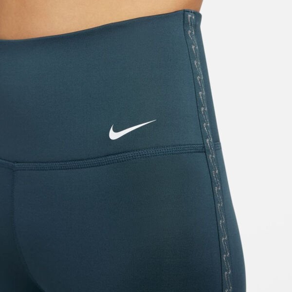 W NK ONE TF HR 7/8 TIGHT MTLC