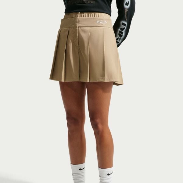 W NK STREET PLEATED MINI SKIRT