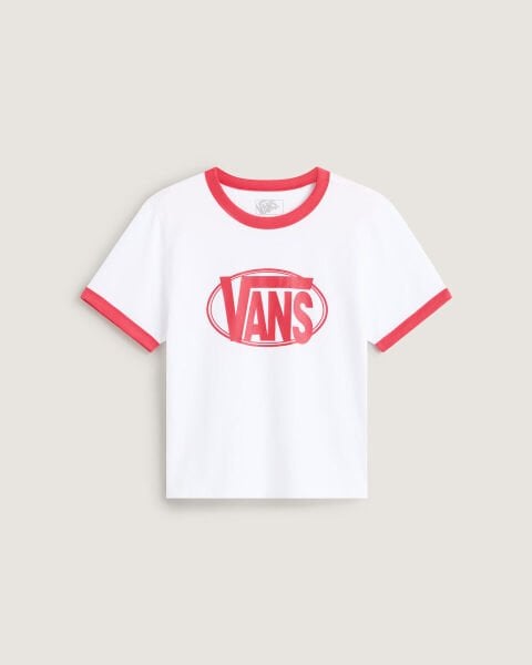 W CENTER CHEST RINGER TEE
