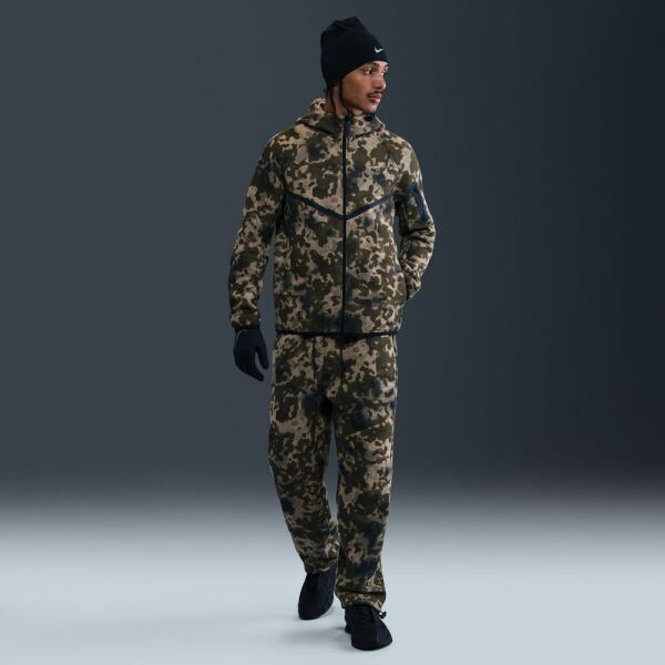 M NK TECH FLC WR FZ JKT CAMO