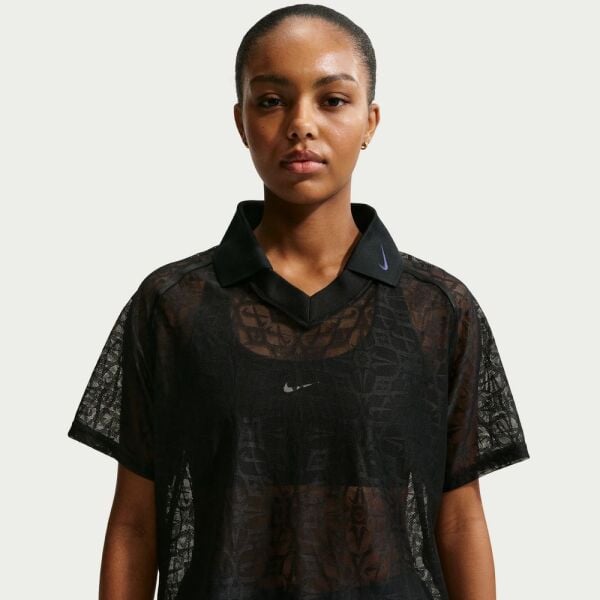 W NK STREET LACE POLO JSY