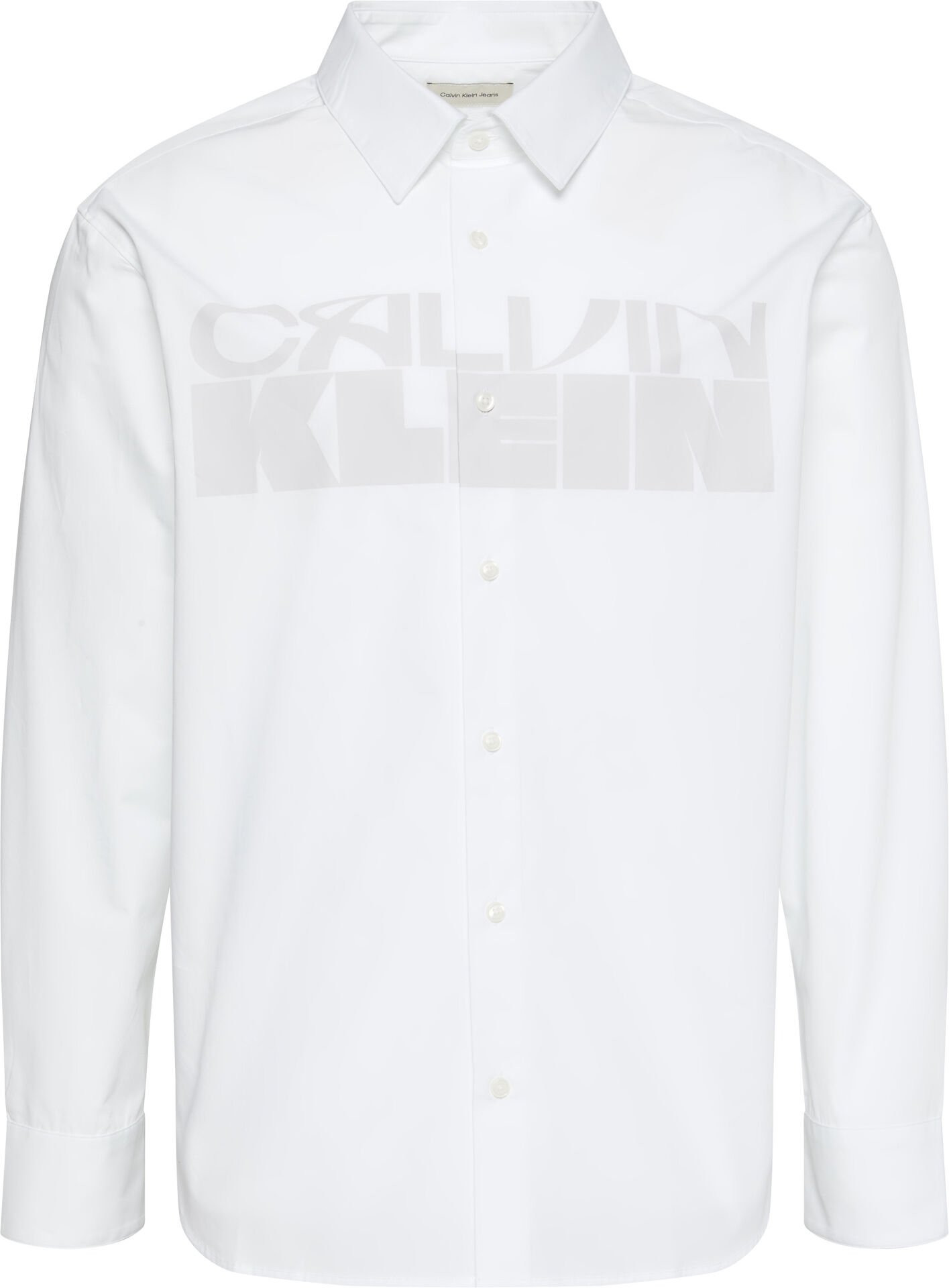 LS POPLIN RELAXED SHIRT