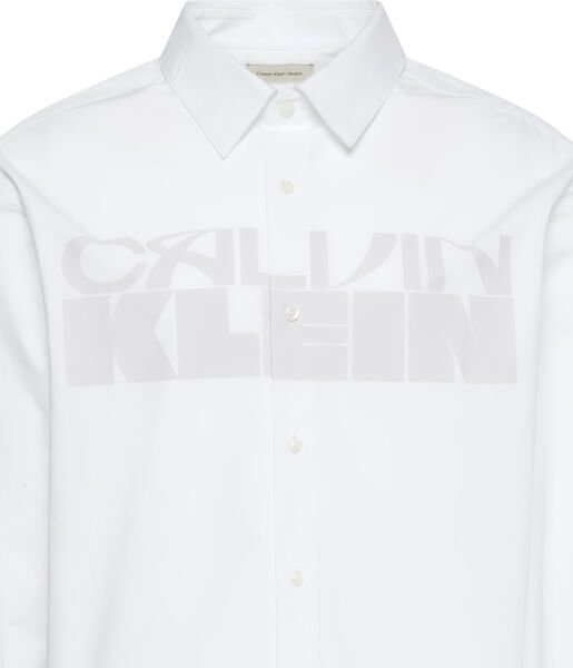 LS POPLIN RELAXED SHIRT