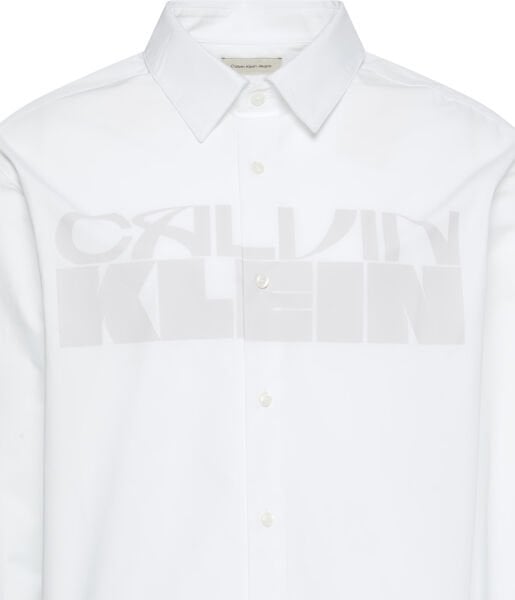 LS POPLIN RELAXED SHIRT