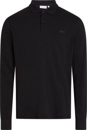 SMOOTH COTTON SLIM LS POLO