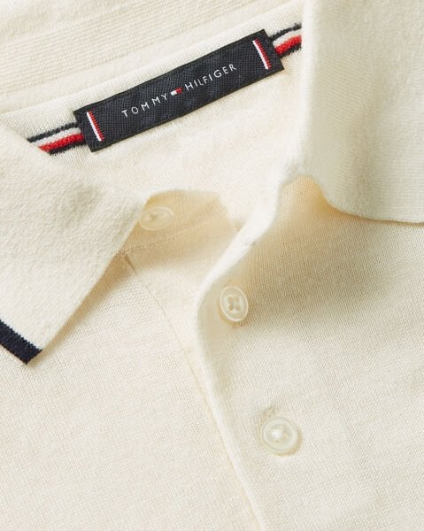 TENCEL LINEN KNITTED POLO