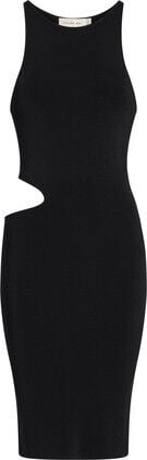 CUT OUT DETAIL SWEATER DRESS