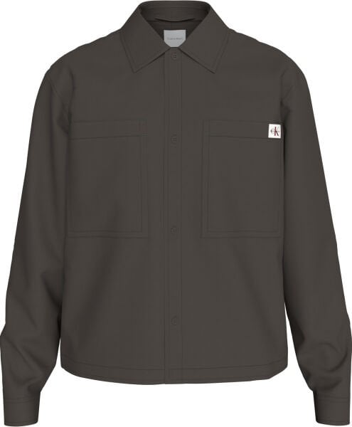 LS COTTON OVERSHIRT