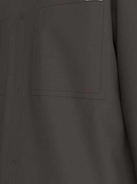 LS COTTON OVERSHIRT