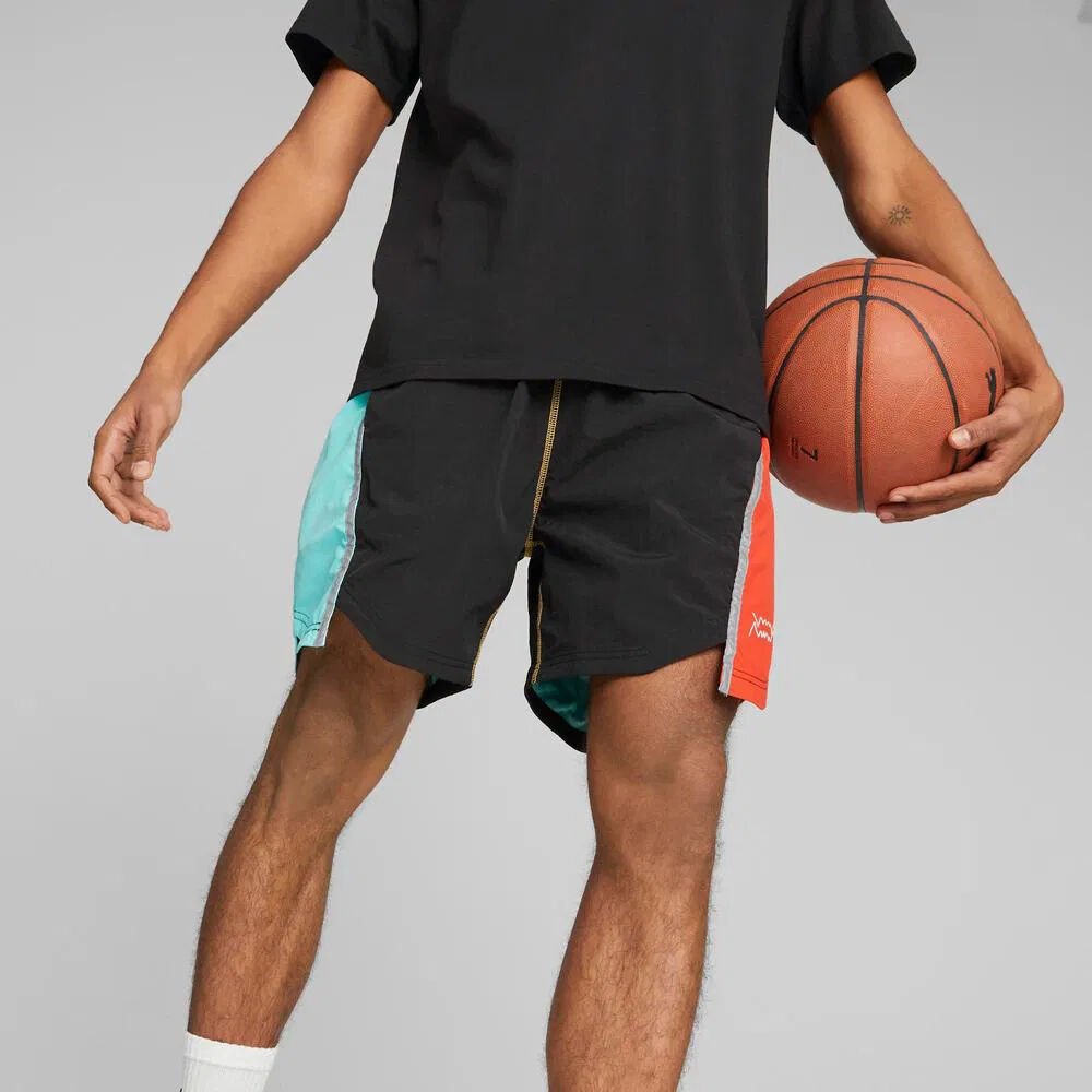 Blocked Shot Short PUMA Black-colorblock