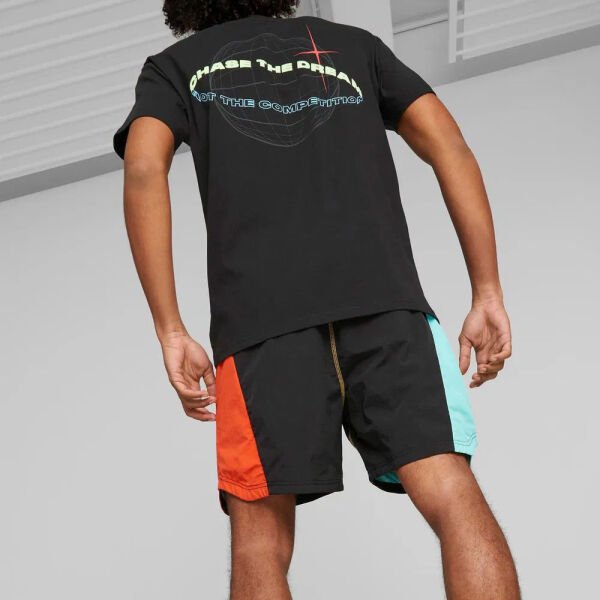 Blocked Shot Short PUMA Black-colorblock