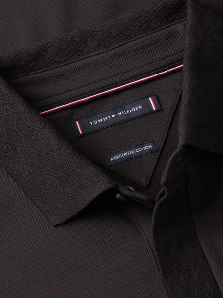JACQUARD HIDDEN PLACKET REG PO
