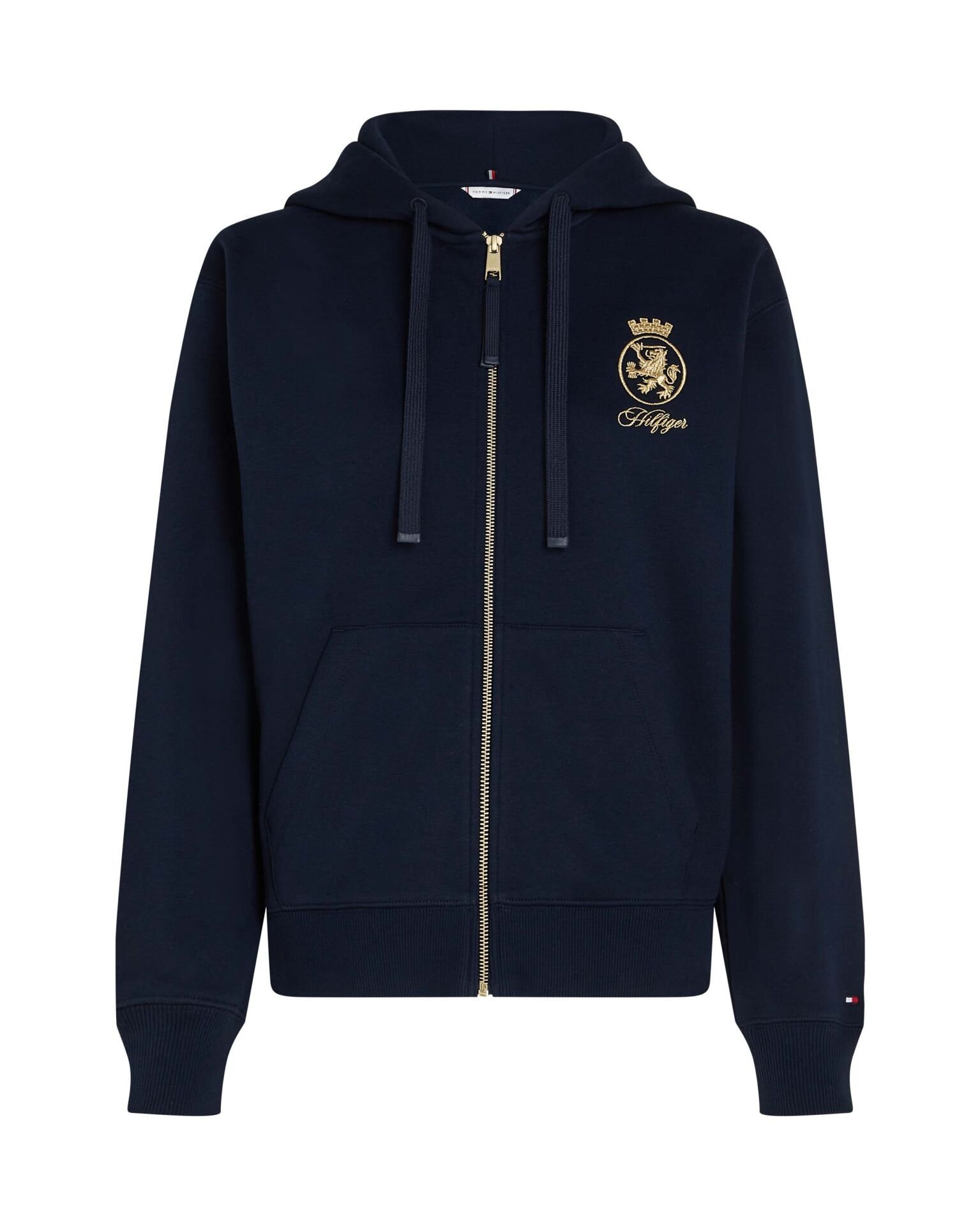 GOLD CREST TERRY ZIP THROUGH