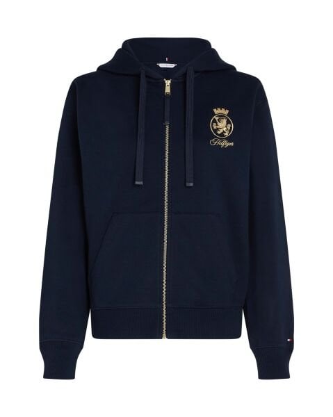 GOLD CREST TERRY ZIP THROUGH