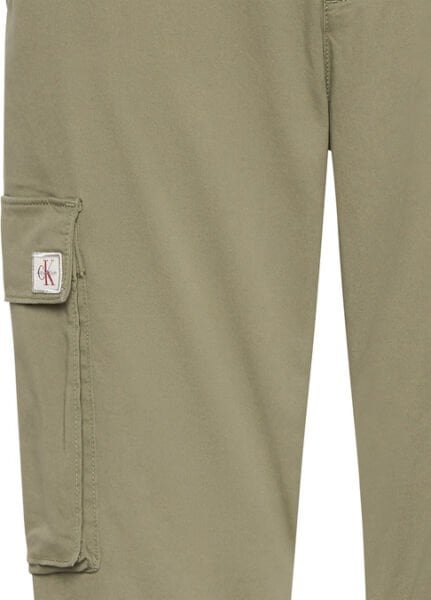 SKINNY ELASTIC TWILL CARGO PAN