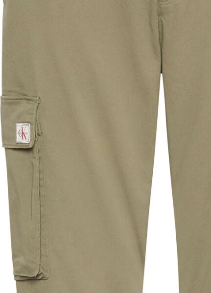 SKINNY ELASTIC TWILL CARGO PAN
