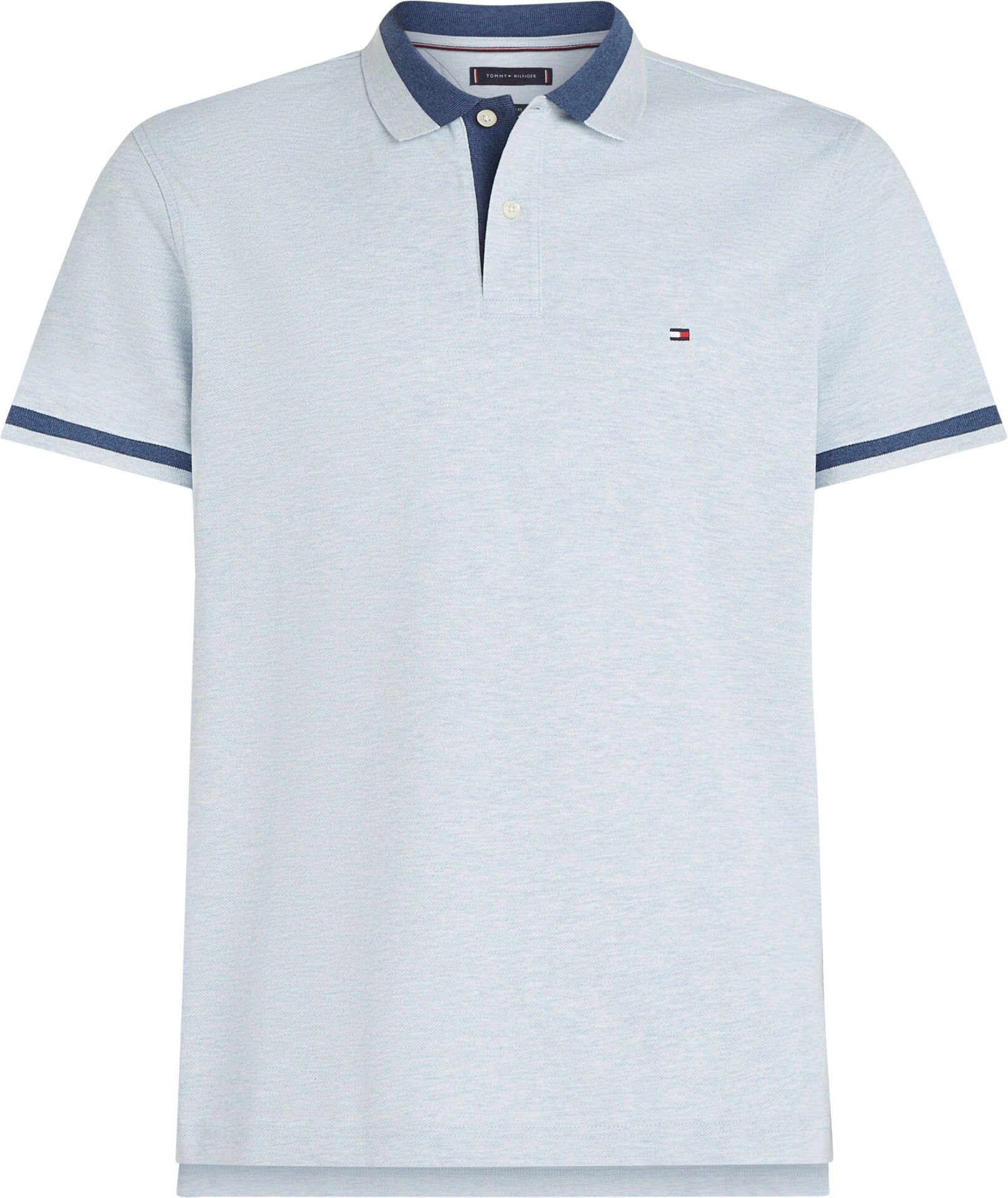 CONTRAST COLLAR BLOCK REG POLO