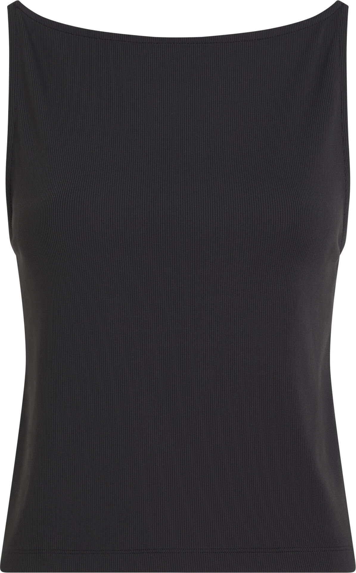 LOGO ELASTIC OPEN BACK TOP