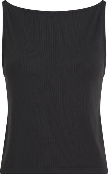 LOGO ELASTIC OPEN BACK TOP