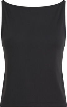 LOGO ELASTIC OPEN BACK TOP