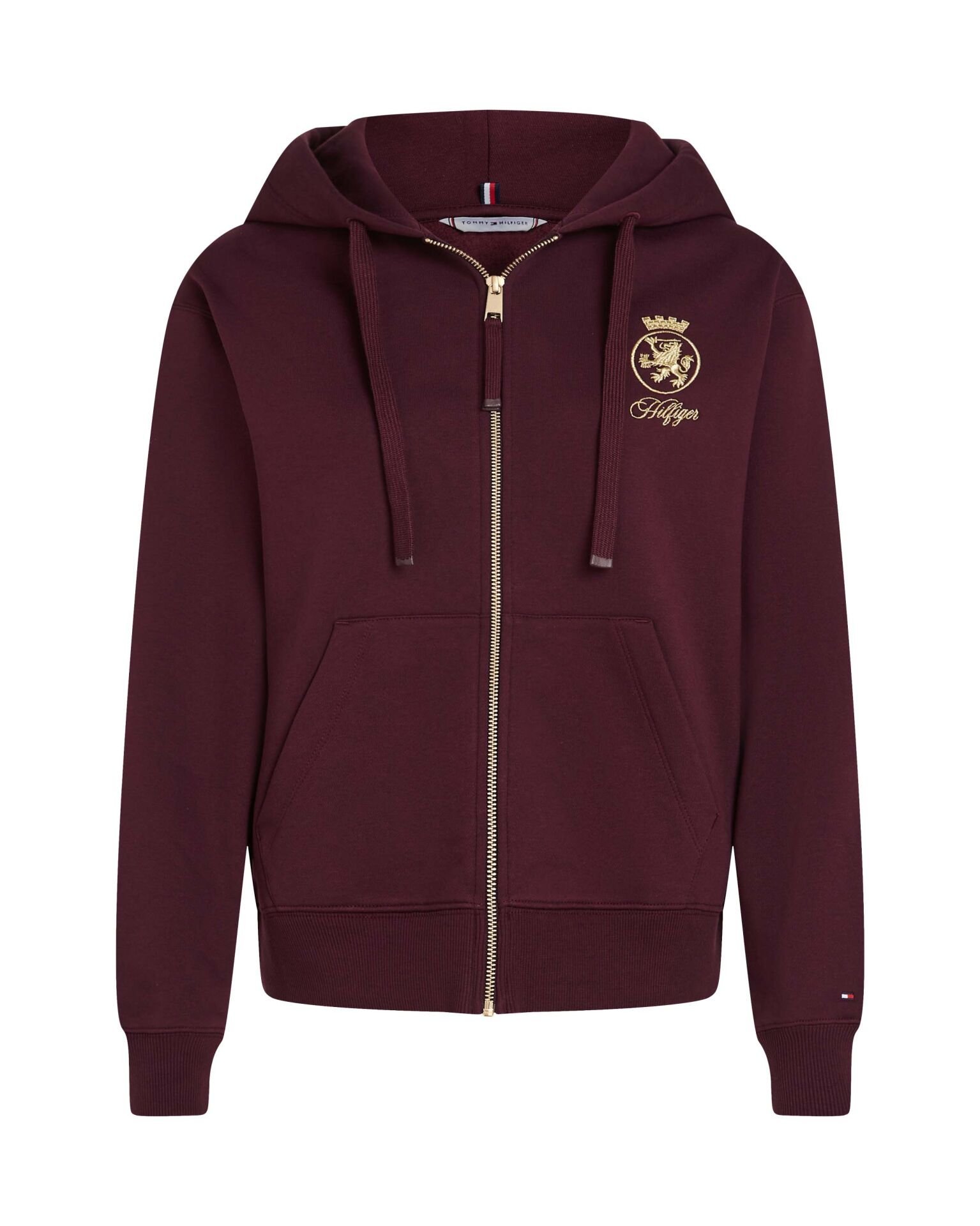 GOLD CREST TERRY ZIP THROUGH