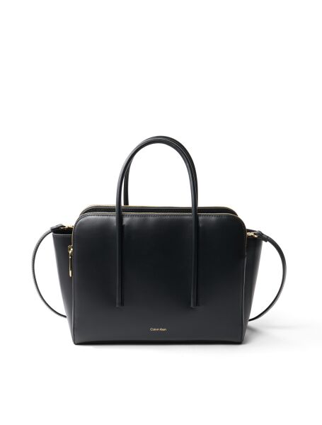 Carryall Mini Leather Tote Bag