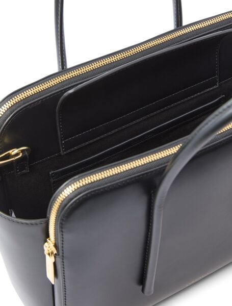 Carryall Mini Leather Tote Bag