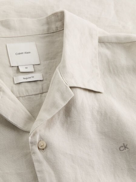 LINEN COTTON CUBAN S/S SHIRT