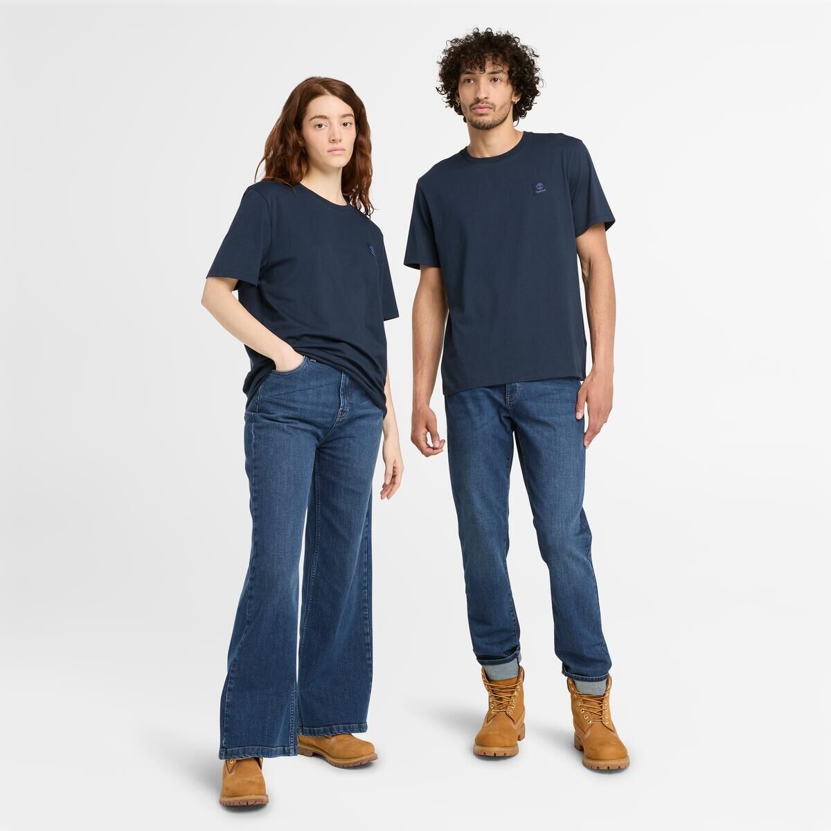 Short Sleeve Woven Badge Tee