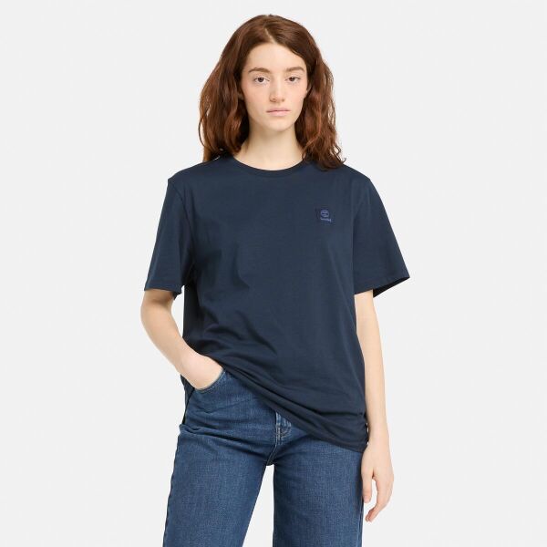 Short Sleeve Woven Badge Tee