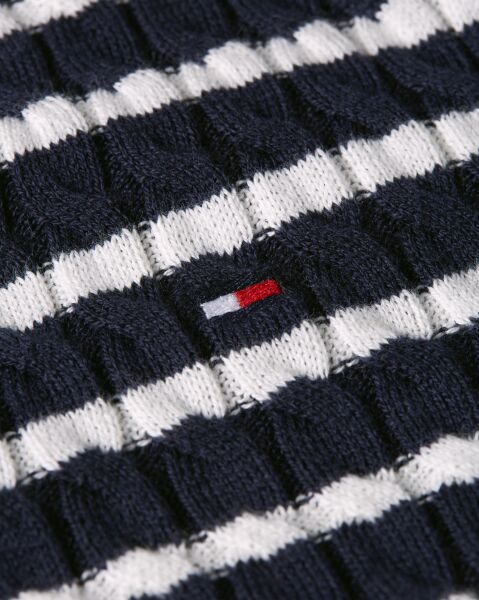 CO CABLE FINE GG POLO S/S SWT