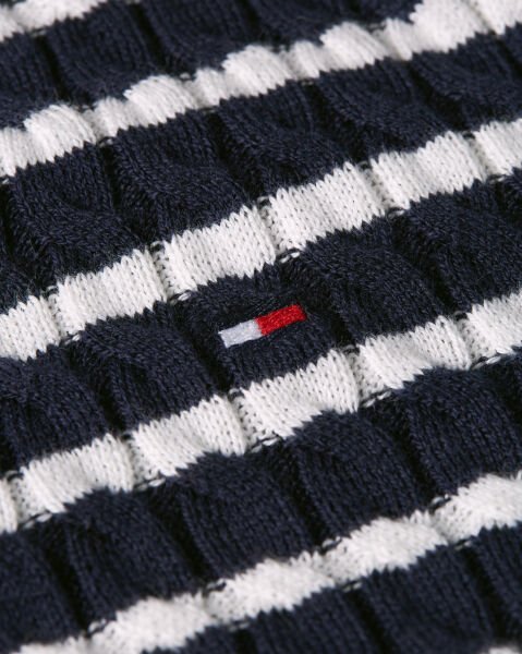CO CABLE FINE GG POLO S/S SWT
