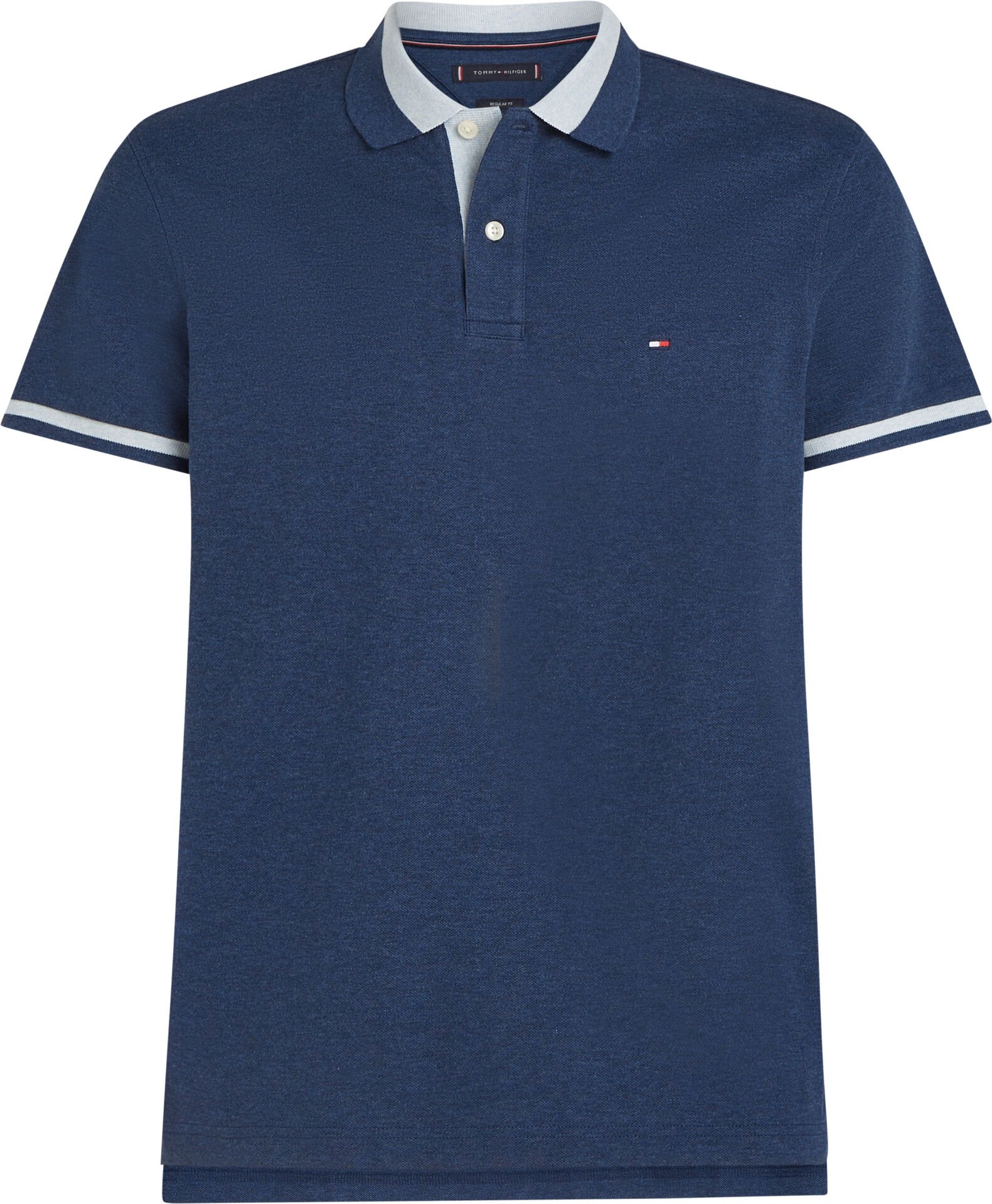 CONTRAST COLLAR BLOCK REG POLO