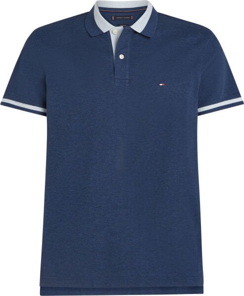 CONTRAST COLLAR BLOCK REG POLO