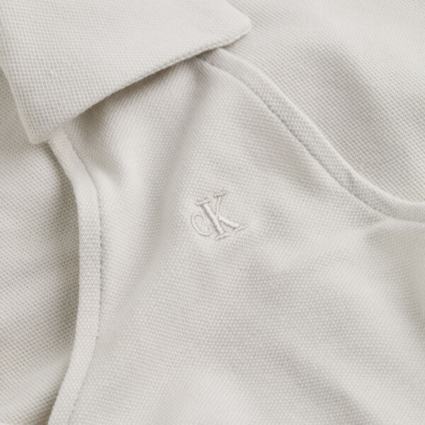 HALTERNECK POLO COLLAR TOP