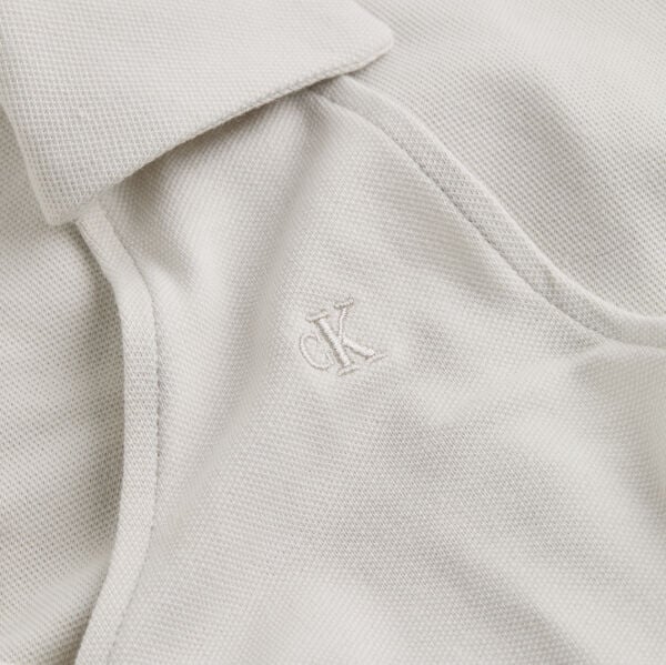 HALTERNECK POLO COLLAR TOP