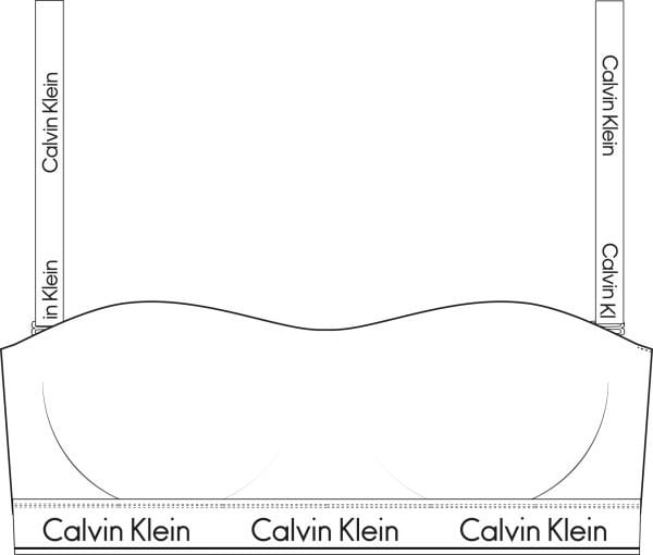 LIGHTLY LINED BANDEAU